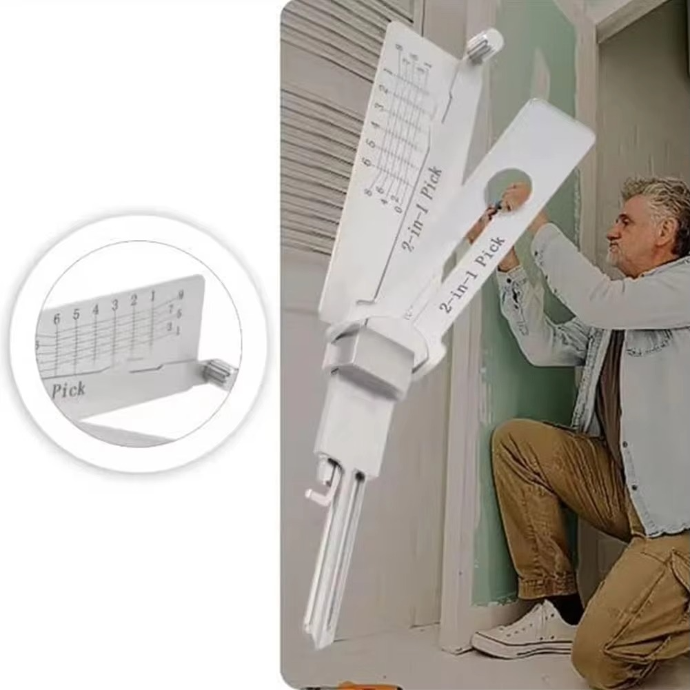 Professional 2-in-1 Lock Pick Tool Set