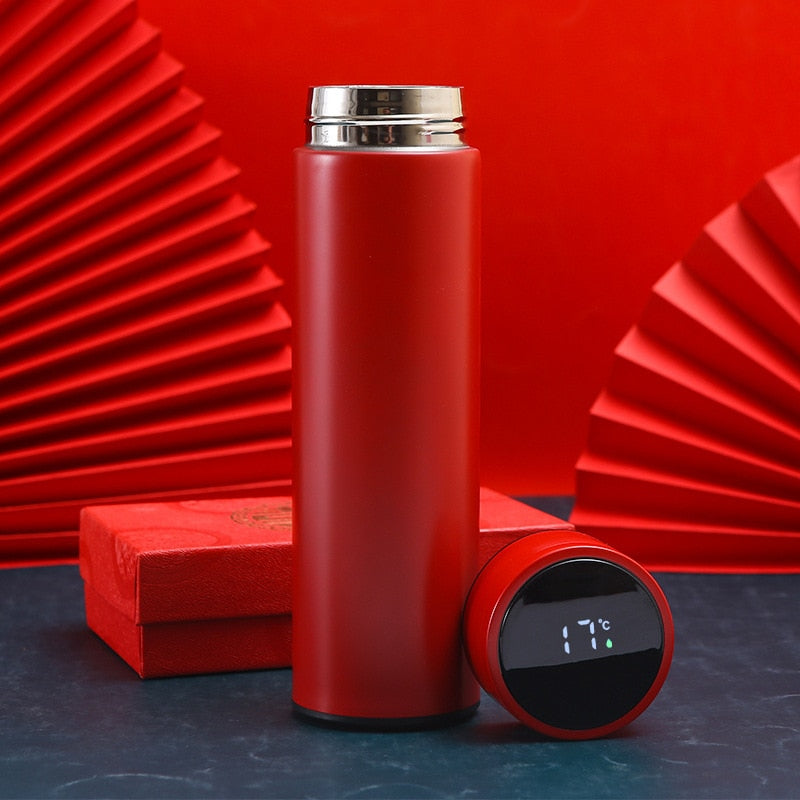Intelligenter Kaffeebecher mit LED-Temperaturregelung 