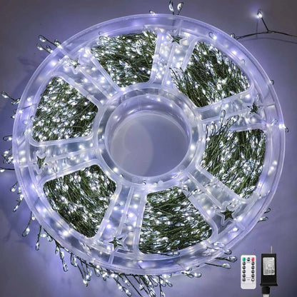 Bunte LED-Lichterkette mit Fernbedienung