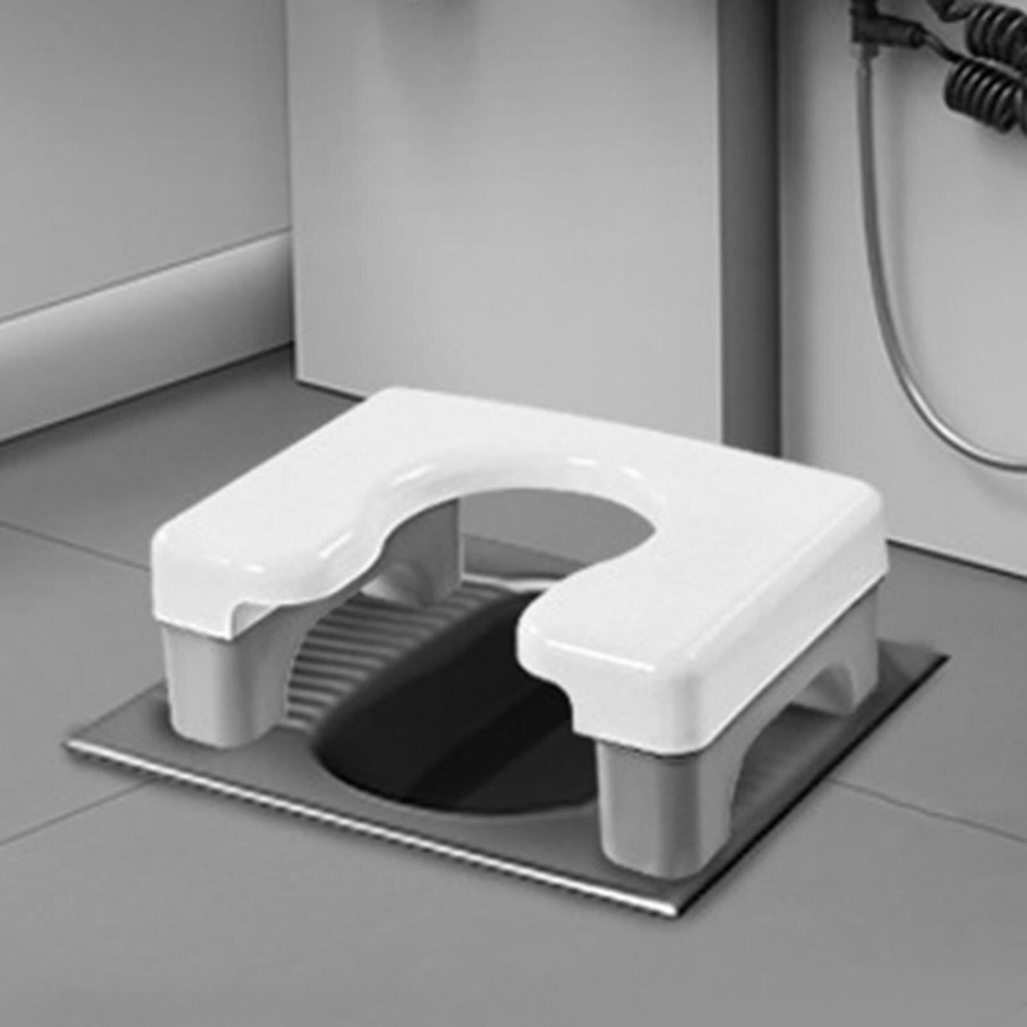 Komfortabler, rutschfester Badezimmerhocker