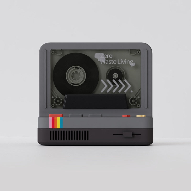 Tragbarer Bluetooth-Lautsprecher im Retro-Stil