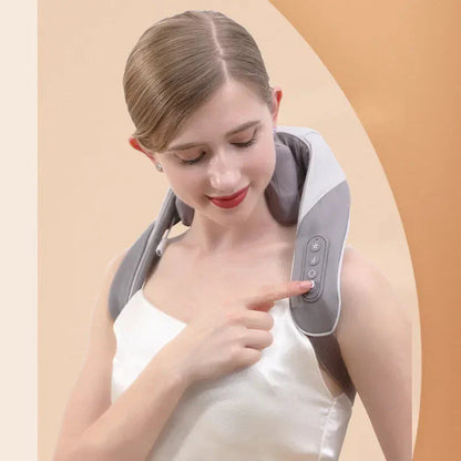 Heated Massage Pillow for Neck and Shoulders Relief