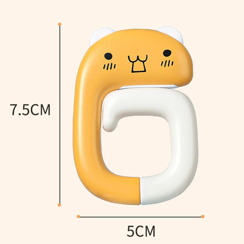 Lustiger Schreibtischhaken-Organizer mit Tiermotiven