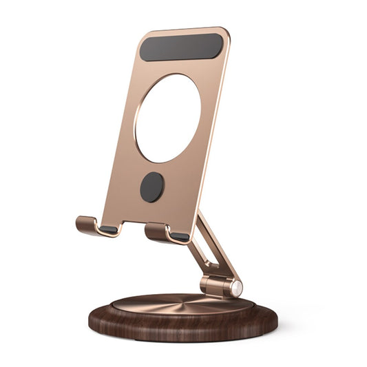 Adjustable Wooden Phone Stand with 360 Rotation - Halri