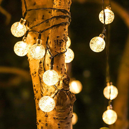 Bright 100 LED Solar Fairy Lights Waterproof Outdoor - Halri