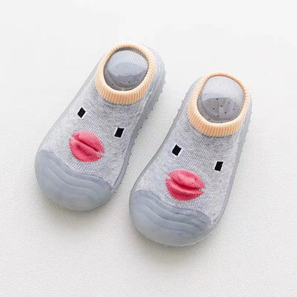 Niedliche Quack Baby-Grip-Socken
