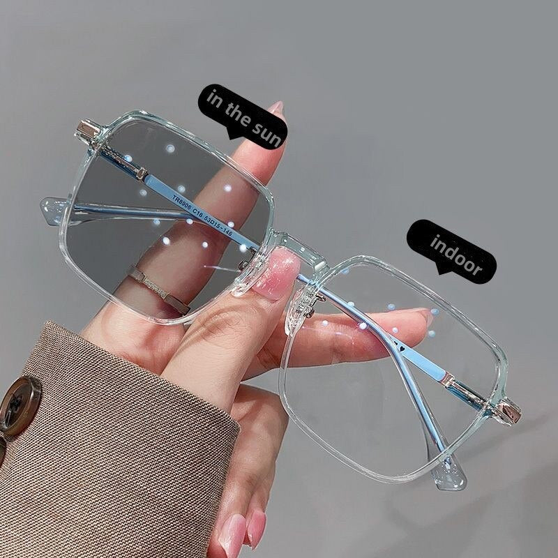 Trendige polarisierte Sonnenbrille mit Farbwechseleffekt