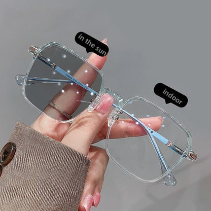 Trendige polarisierte Sonnenbrille mit Farbwechseleffekt
