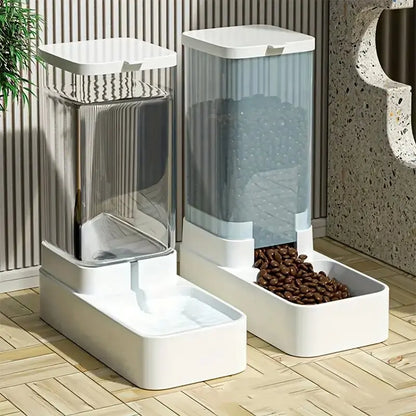 Automatischer Futter- und Wasserspender für Haustiere