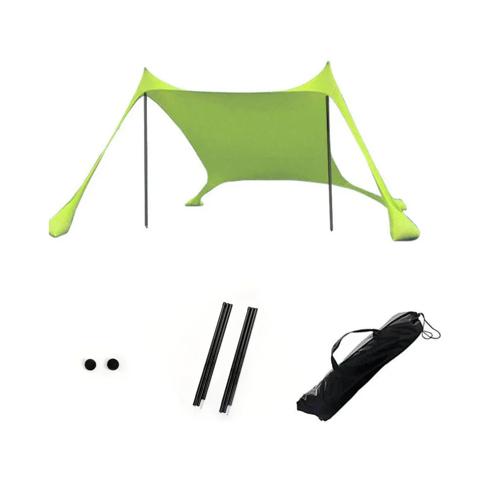 Large Family Beach Shelter with UV Protection & Waterproof Roof - Halri