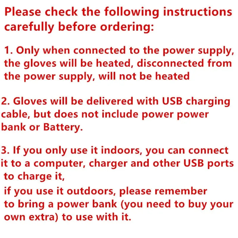 Warm Waterproof Heated Gloves for Skiing & Outdoor - Halri