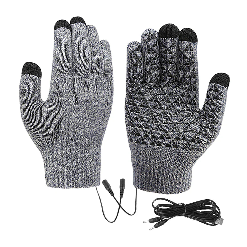 Warm Waterproof Heated Cycling Gloves - Halri