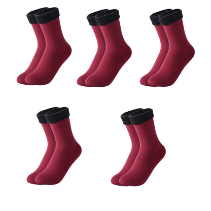 Kuschelige, wärmeisolierende, dicke Wintersocken