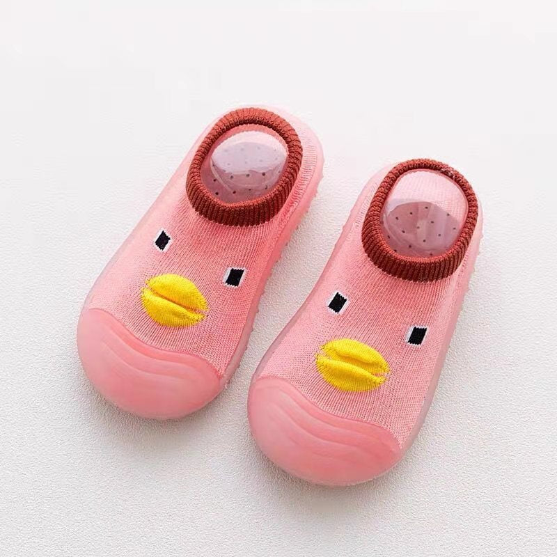 Niedliche Quack Baby-Grip-Socken