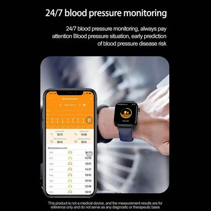 Stylish Fitness Watch with HD Screen – Pulse Monitor