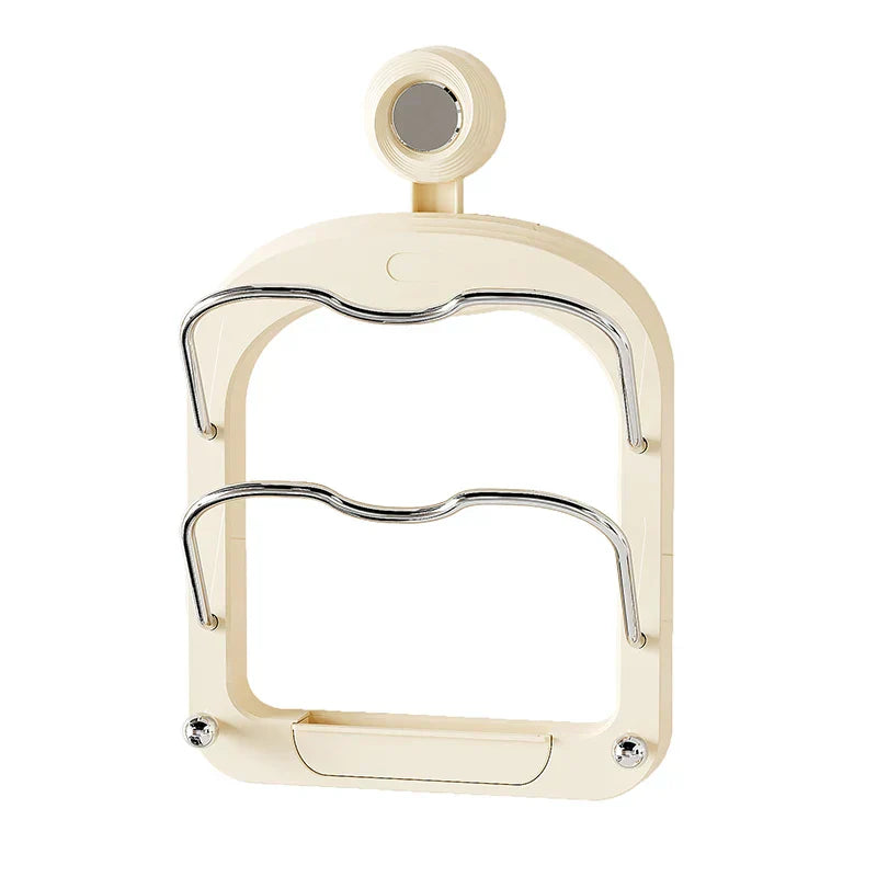 Wall Mount Pot Lid Holder Storage Rack - Halri