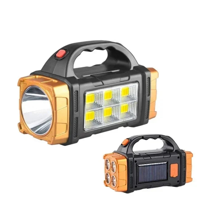 Tragbares Solarladegerät mit LED-Taschenlampe