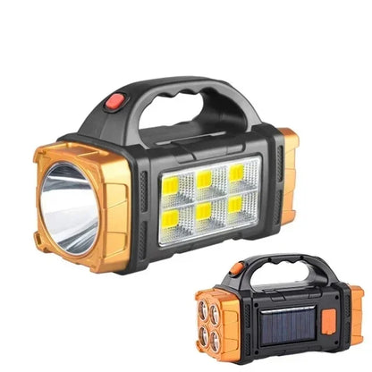 Tragbares Solarladegerät mit LED-Taschenlampe