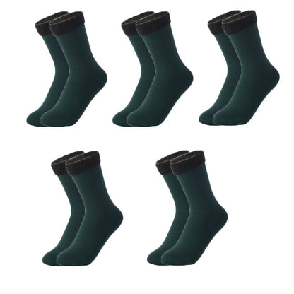 Kuschelige, wärmeisolierende, dicke Wintersocken