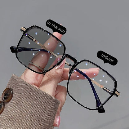 Trendige polarisierte Sonnenbrille mit Farbwechseleffekt