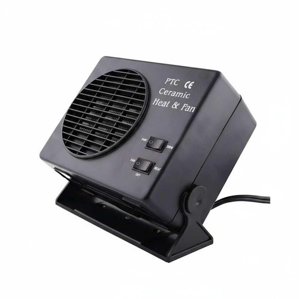 Portable 12V Auto Heater Fan
