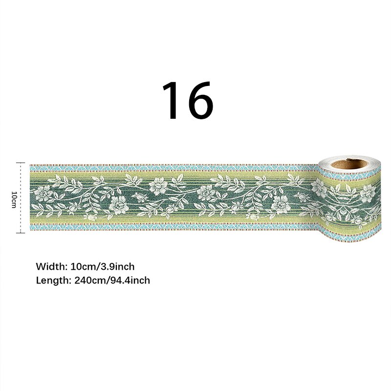 Leicht abziehbares, wasserfestes Bordüren-Wandklebeband