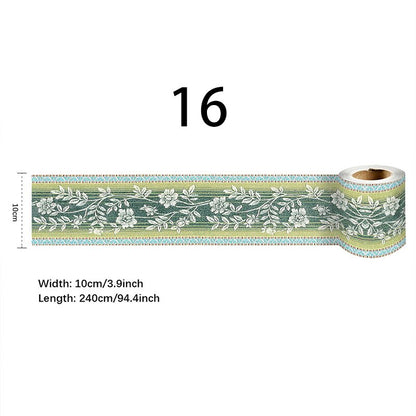 Leicht abziehbares, wasserfestes Bordüren-Wandklebeband