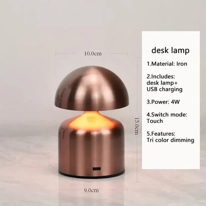 Tragbare LED-Schreibtischlampe mit Dimmer
