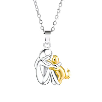 Wunderschöne Halskette mit Kristalltropfenanhänger – eleganter Schmuck