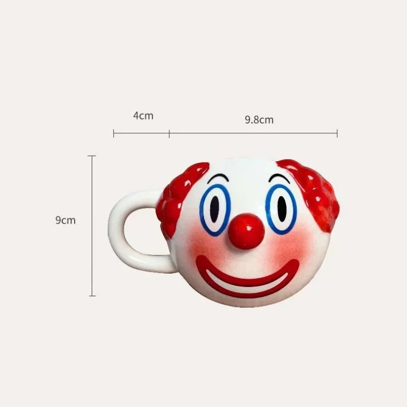 Spooky Clown Funny Ceramic Mug - Halri