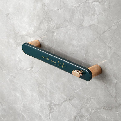 Schmaler, wandmontierter Handtuchhalter fürs Badezimmer