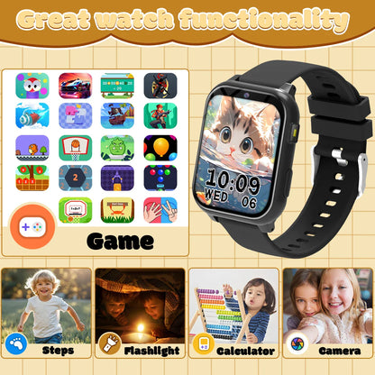 Fun Kids Digital Watch with Alarm and Flashlight