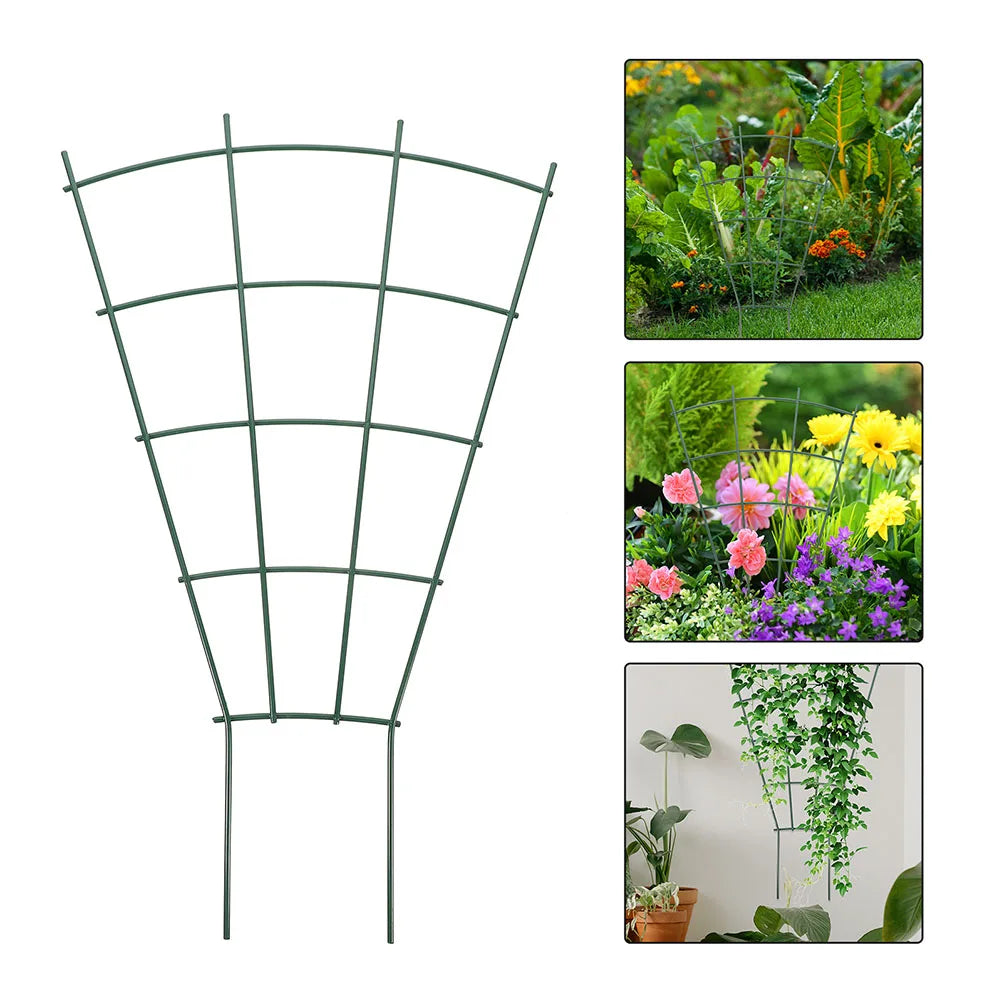 Garden Plant Support Kit 3 Piece Set Green - Halri