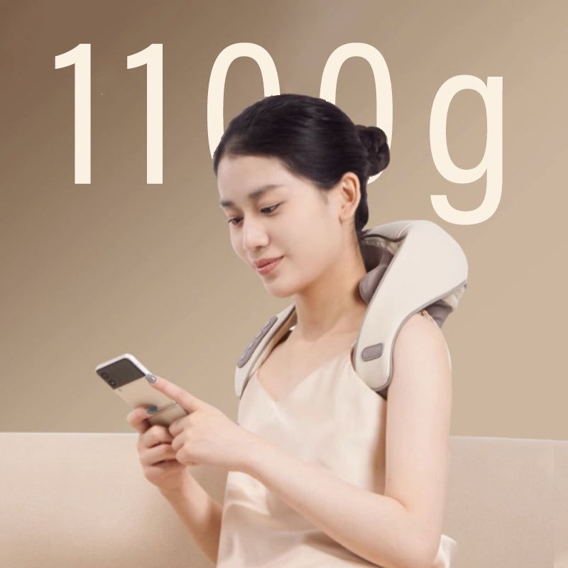 Heated Massage Pillow for Neck and Shoulders Relief