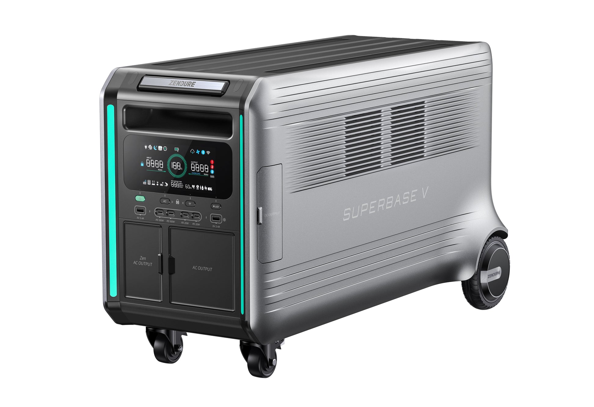 Portable Power Station with 3 Solar Panels Kit - Halri