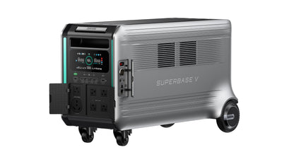 Portable Power Station with 3 Solar Panels Kit