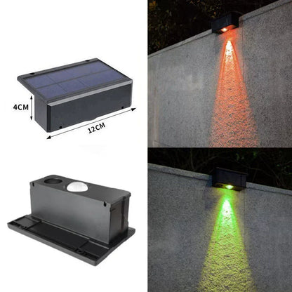 Solarbetriebener LED-Flutlicht für den Außenbereich