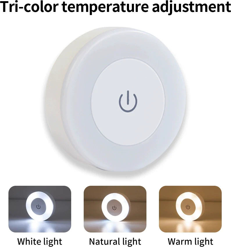 Automatische, dimmbare LED-Nachttischlampe 