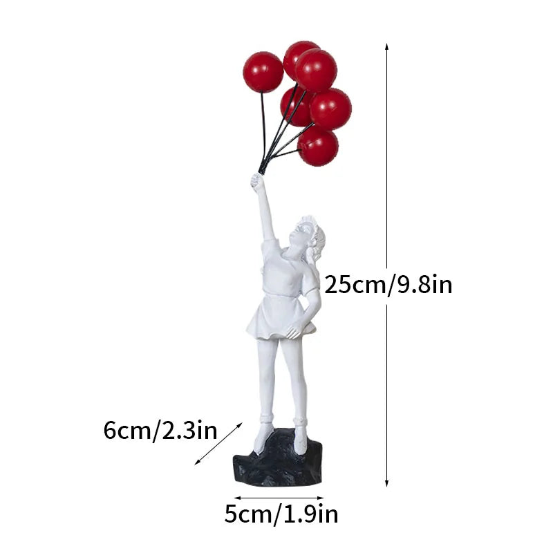 Banksy-Figuren | Pop-Art-Dekor | Moderne Wohnaccessoires