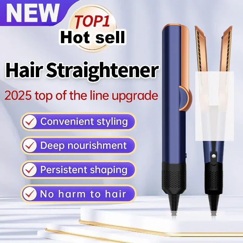 Professioneller Haarglätter und Haartrockner mit Ionentechnologie