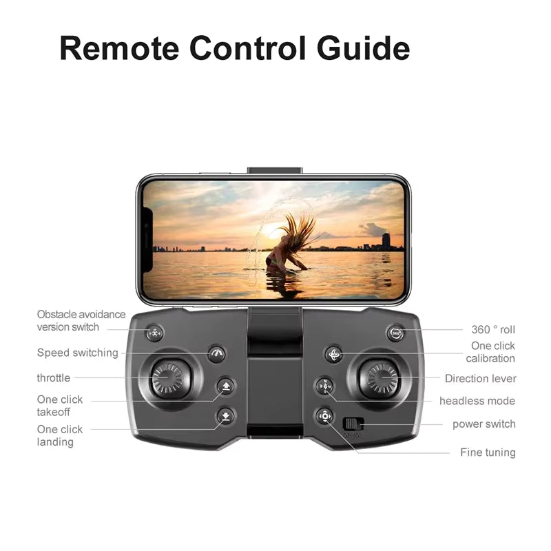 High Definition Kids Drone with 360° Crash Protection