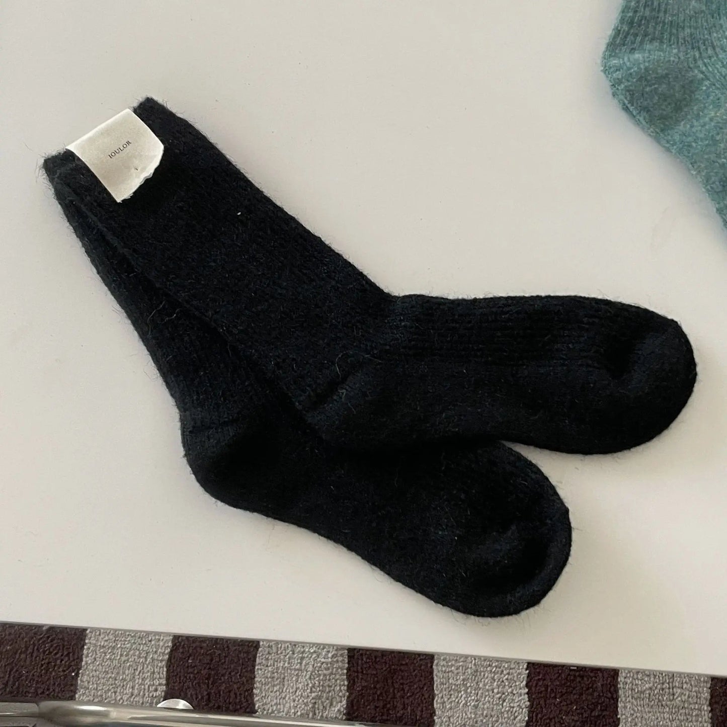 Warme Damen-Thermosocken aus Wolle