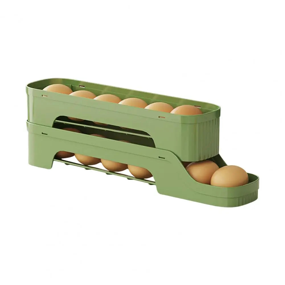 Compact 4 Tier Clear Egg Storage Container - Halri