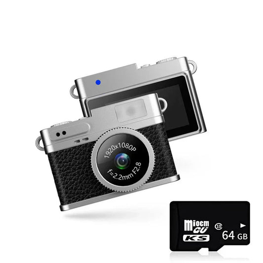 Retro Film Camera Pendant Necklace - Halri