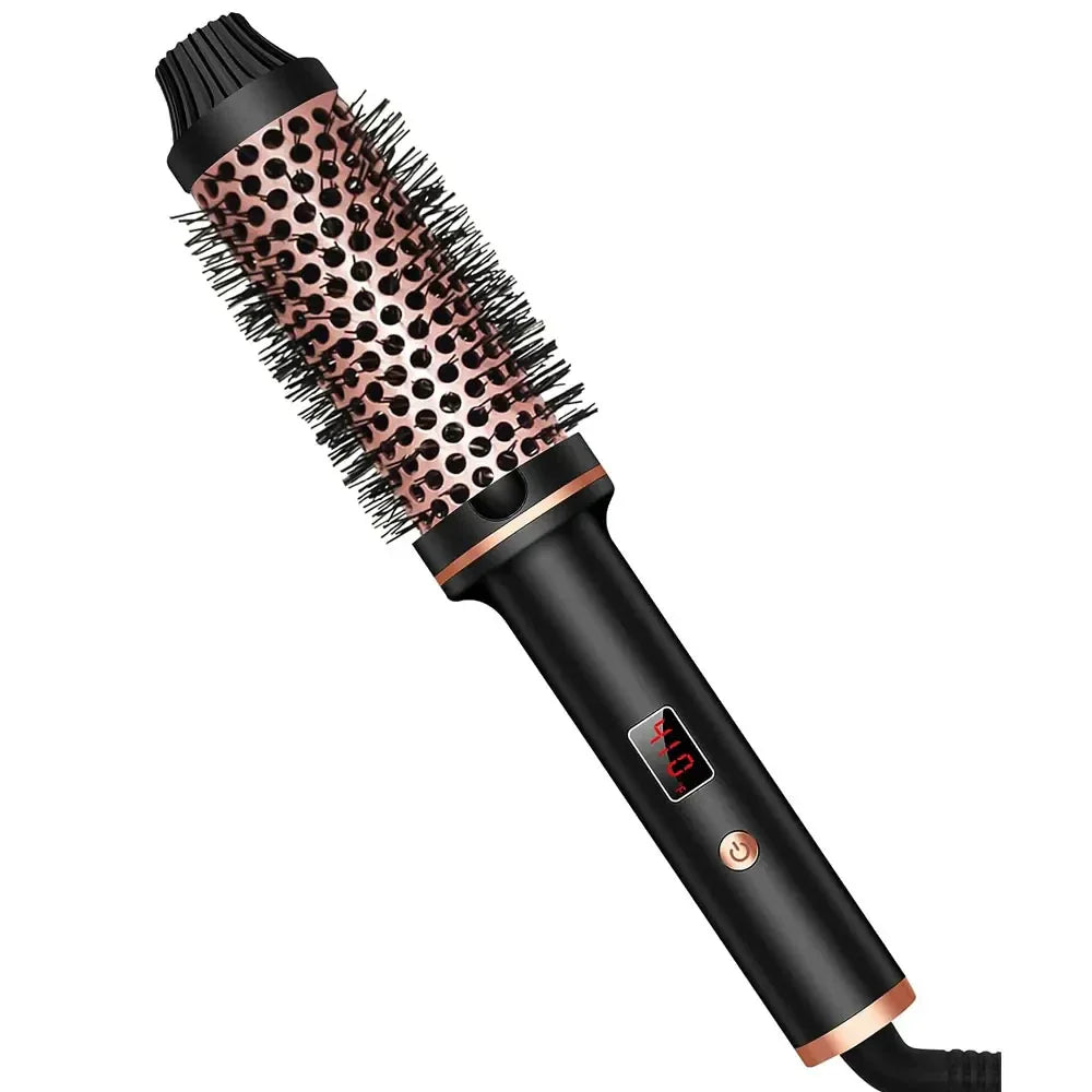 Professional 3-in-1 Hair Straightener Curler Brush - Halri