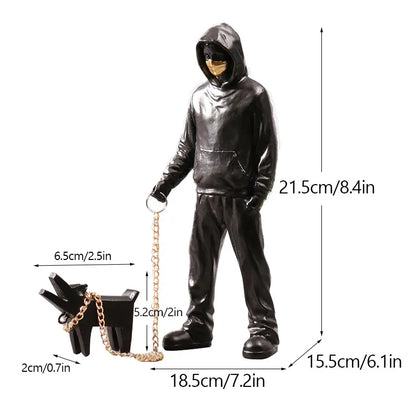 Banksy-Figuren | Pop-Art-Dekor | Moderne Wohnaccessoires