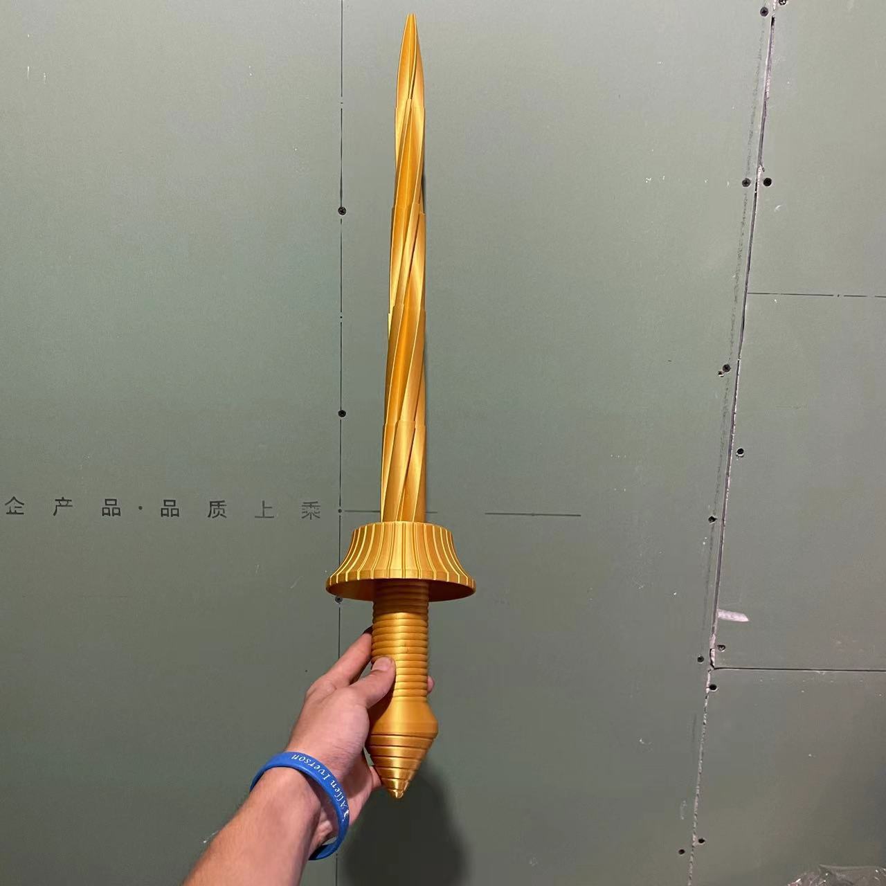 Kompaktes, 3D-gedrucktes, faltbares Minischwert