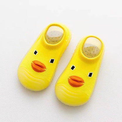 Niedliche Quack Baby-Grip-Socken