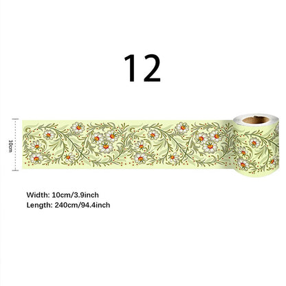 Leicht abziehbares, wasserfestes Bordüren-Wandklebeband