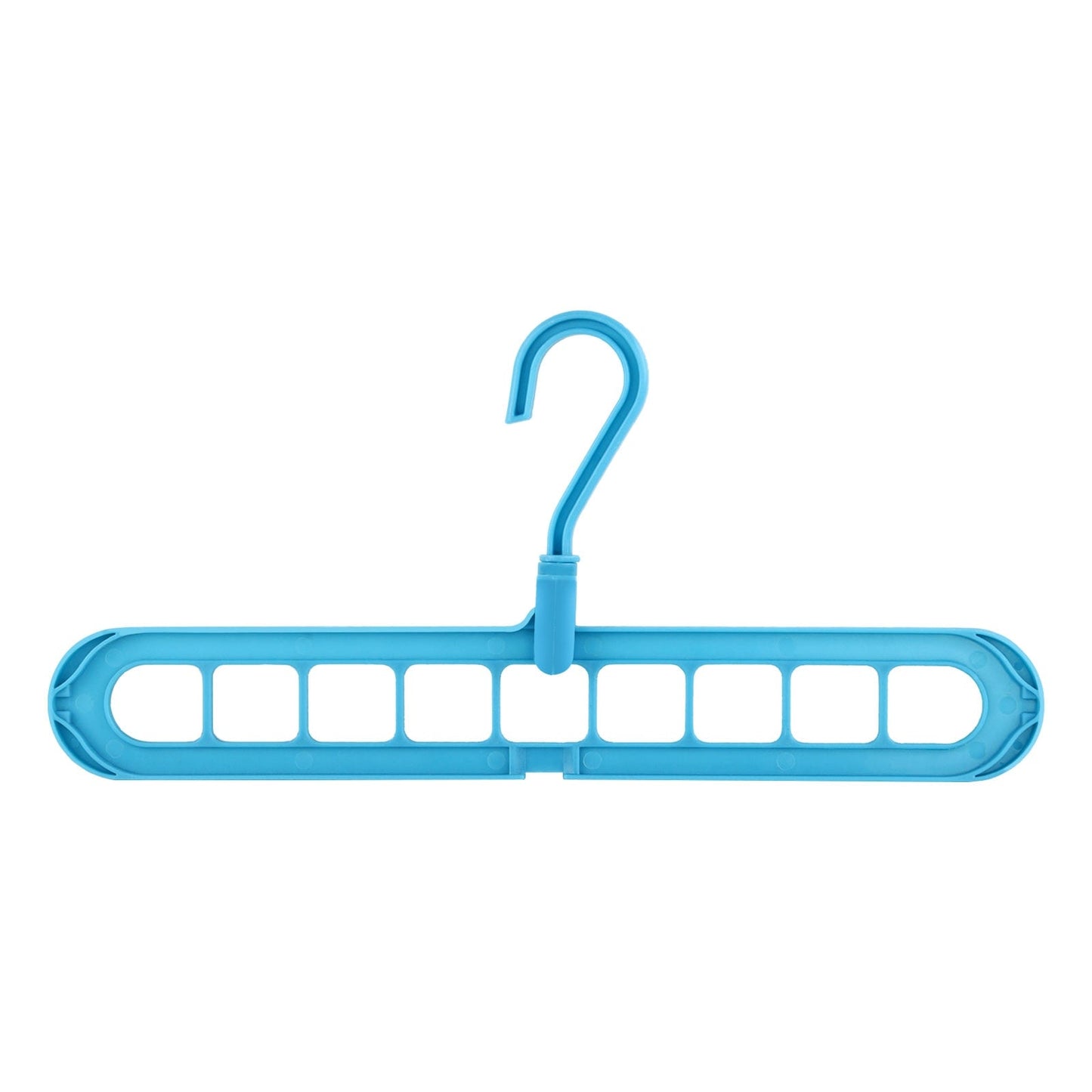 Platzsparende, faltbare Kleiderstange mit mehreren Haken